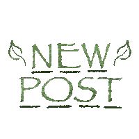 Flower Pot New Post Sticker