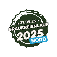 brauereienlauf running fränkische toskana braureienlauf brauereienlauf 2025 Sticker