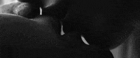 black and white love GIF