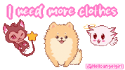 Cute Dog Sticker by helloangelgirl