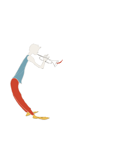 ClaracStudio giphyupload illustration festival musique Sticker