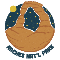 Happy National Park Sticker