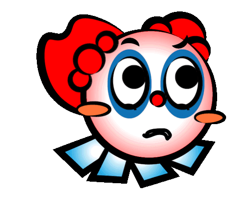 Mad Clown Sticker