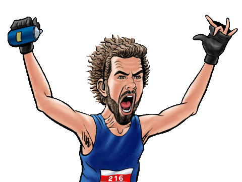 Finish Line Running Sticker by eBibs