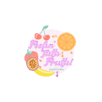 Feeling Good Fruit Sticker by The Smoothie Bombs