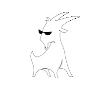 Capra Sticker by GOAT_Agency