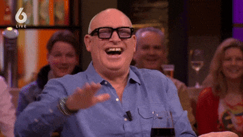 Happy Johan Derksen GIF by Vandaag Inside