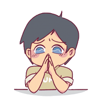Forgive Me Thank You Sticker by CUHK