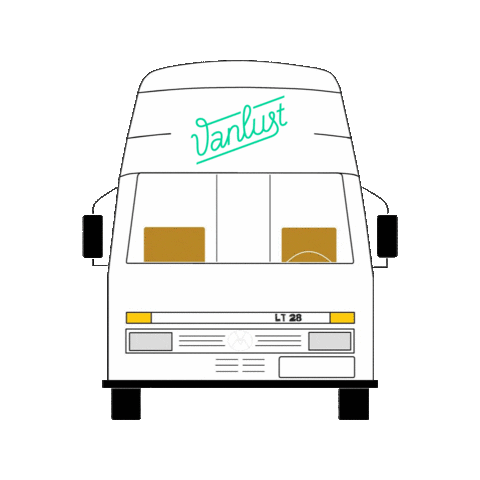 Van Camper Sticker by Vanlust - Bewusst auf Rädern