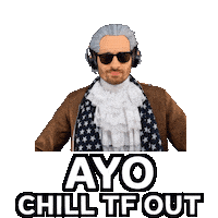 Chill Out Sticker