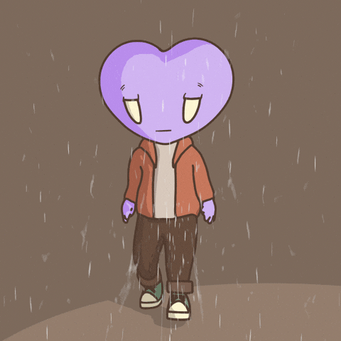 Sad On My Way GIF by LT3 Creations