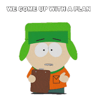 Kyle Broflovski Need Help Sticker by South Park