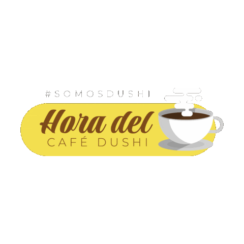 Coffee Morning Sticker by dushisalon