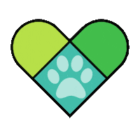 Dog Heart Sticker by GoodDogAutism