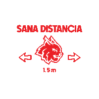 Sana Distancia Sticker by Linces UVM México