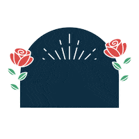 Rose Rosa Sticker