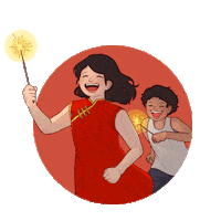 Chinesenewyear Sticker by Loka Made