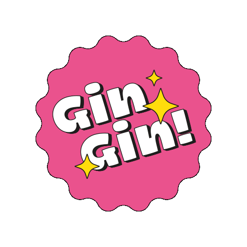 Gin Gin Sticker by The Gin Way