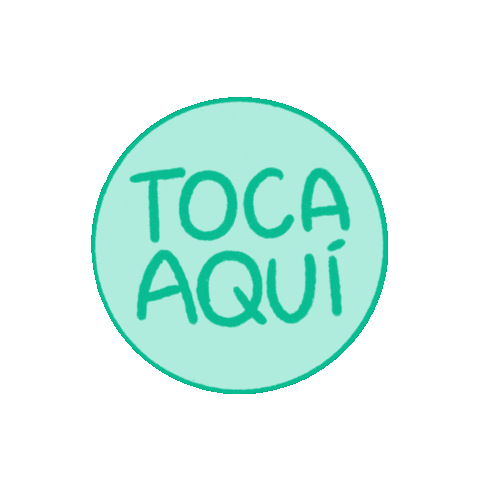 Toca Aqui Sticker by Chipax