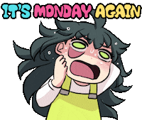 Monday Lemon Sticker by Jin