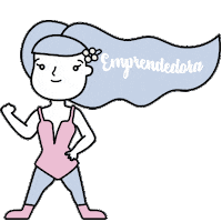 girlbiz hero entrepreneur girlboss girl boss Sticker