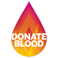 Message Donate Sticker by Versiti Blood Centers