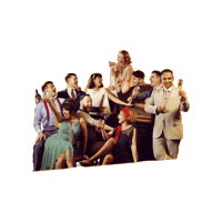 Celebrating The Great Gatsby Sticker by Immersive Everywhere