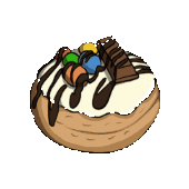 Donut Sticker by nilsbronuts