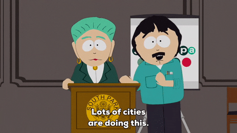 randy marsh sign GIF by South Park 