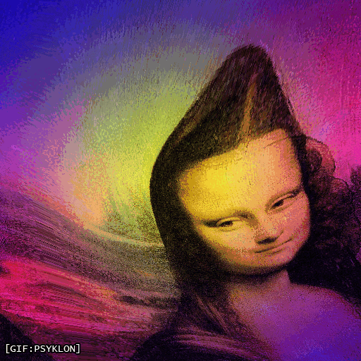 Rainbow Distort GIF by Psyklon