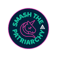 Unicorn Smash Sticker by Australian Greens