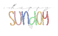 Happy Sunday Day Sticker