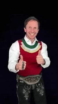 thumbs yes GIF by JUZI - Die jungen Zillertaler