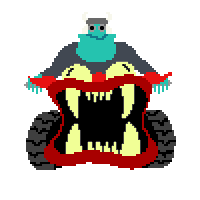 Thee Oh Sees Cartoon Sticker