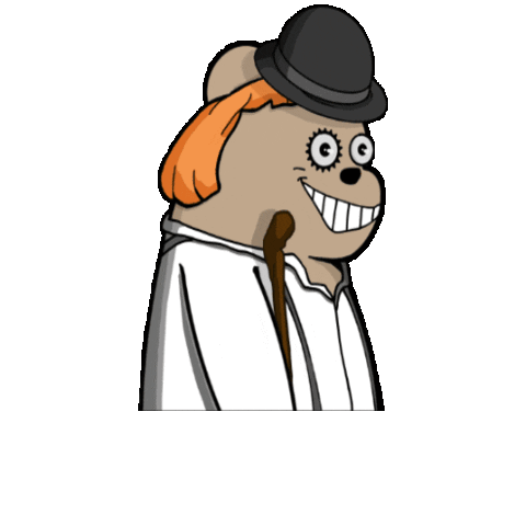 A Clockwork Orange Nft Sticker by SuperRareBears