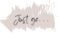 Just Go Sticker Sticker by candy_and_the_king