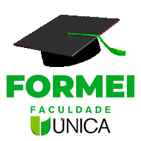Formei Sticker by Faculdade Única