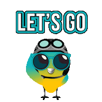 Excited Lets Go Sticker by Tummoc