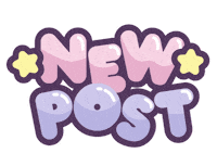 New Post Sticker by Punikuni