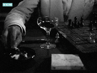tcm vintage smoking classic film chess GIF