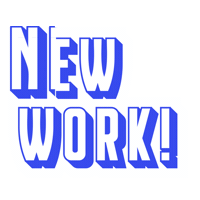New Work Sticker by 3C Productions