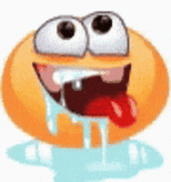 Emoji Drool GIF