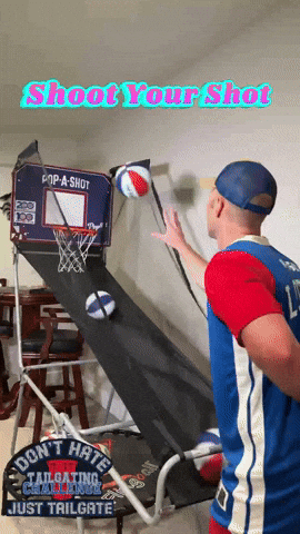 Shooting Go For It GIF by Tailgating Challenge