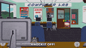 chasing stan marsh GIF by South Park 