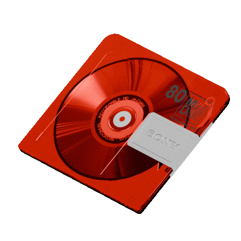 red floppy disk