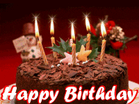 birthday cake GIF