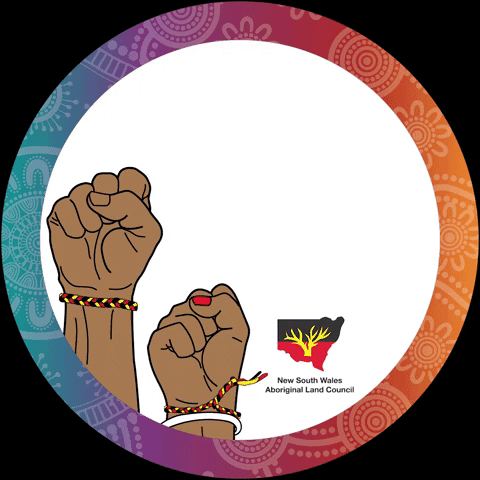 NSWALC giphyupload naidoc always was always will be koori GIF
