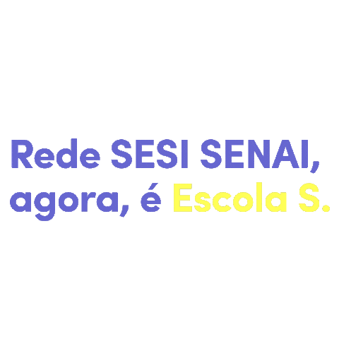 SESISENAI giphyupload colegio sesi senai Sticker