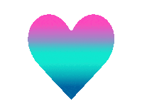 Colorful Heart Sticker by WootMag