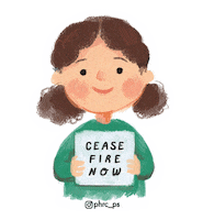 PHRCPS palestine free palestine ceasefire phrc Sticker